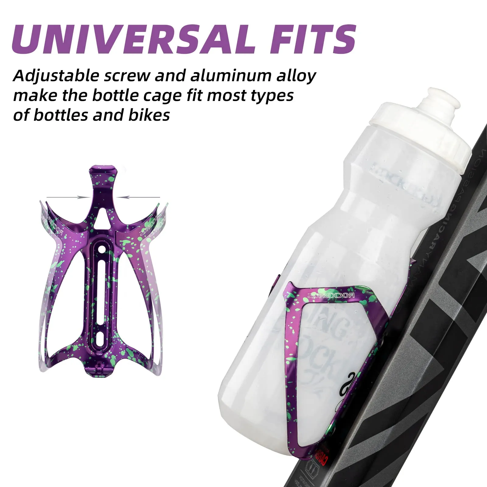 ROCKBROS Bicycle Water Bottle Holder 2-Packs