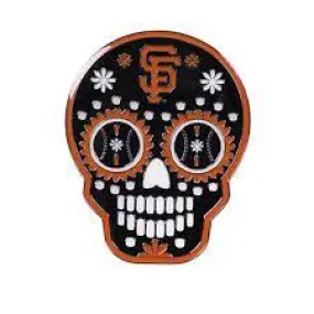 San Francisco Giants LAPEL PIN SUGAR SKULL