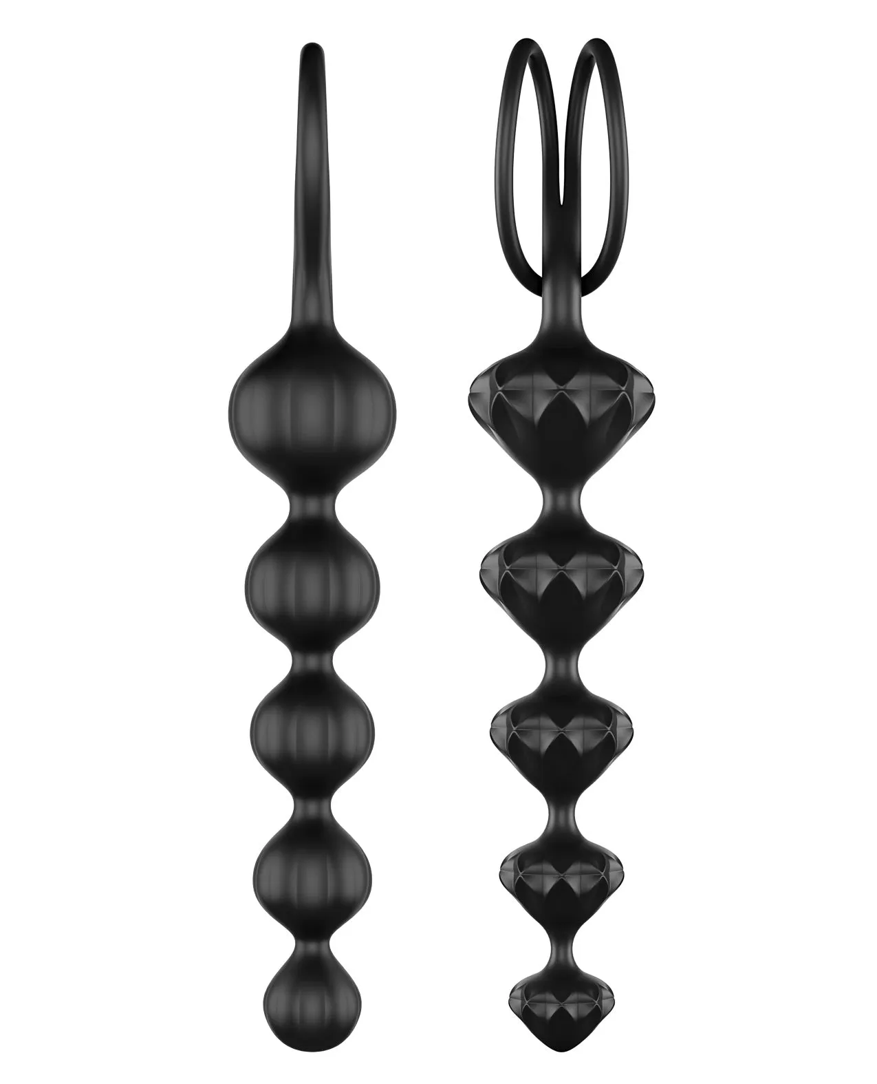 Satisfyer Soft Silicone Beads - Black