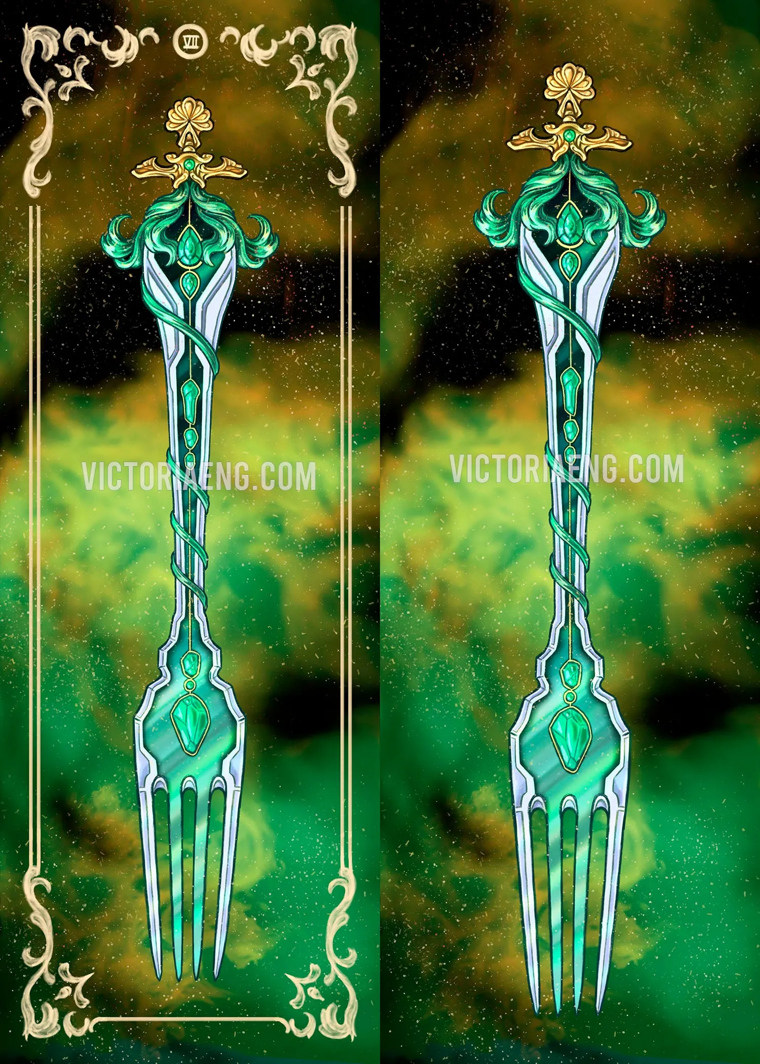 Shardblade Glossy Bookmarks 12 Collection Set, Stormlight Archive