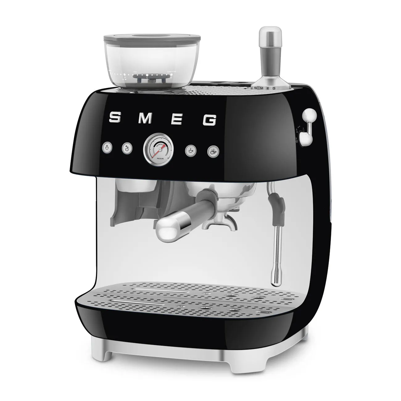 Smeg Manual Espresso Machine W/ Built-in Grinder