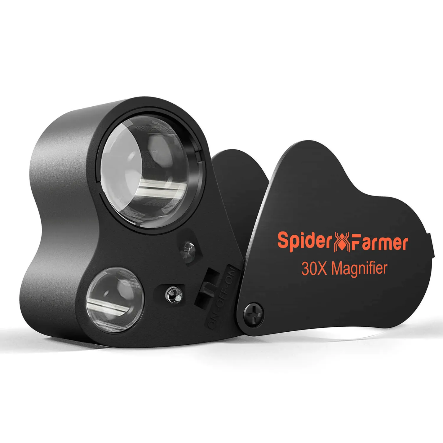 Spider Farmer 30X-60X Jewelers Loupe Magnifier with LED Light