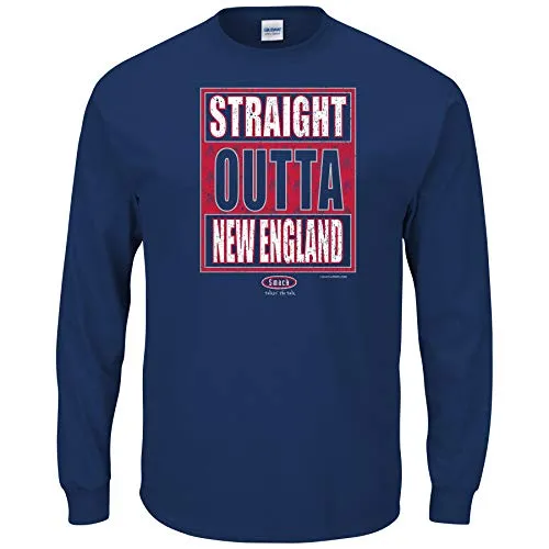 Straight Outta New England Shirt for New England Football Fans