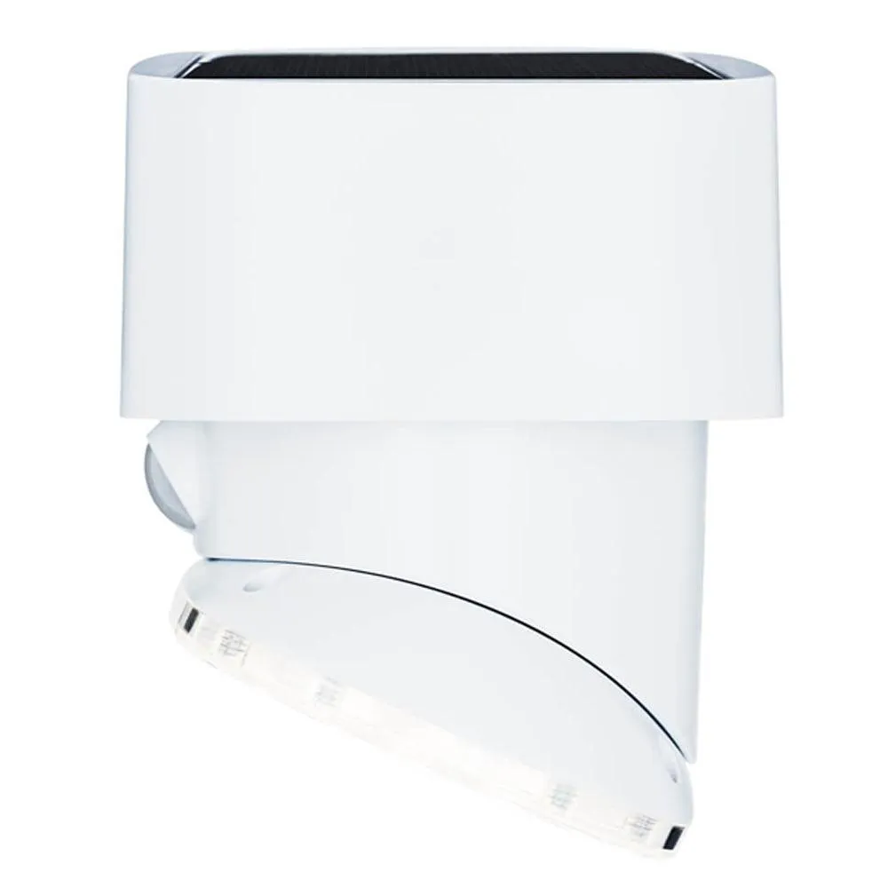 Swivelling Solar Security Wall Light 4000k