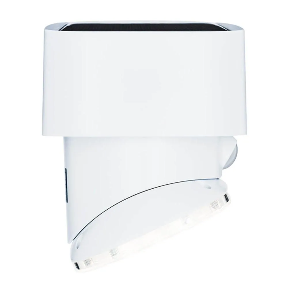 Swivelling Solar Security Wall Light 4000k