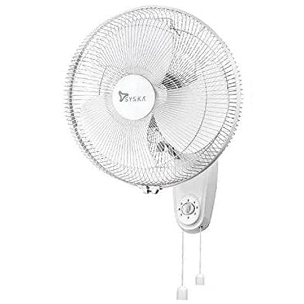 Syska Kaizen Plus Wall Fan 400mm SSK-SFWF10-H White