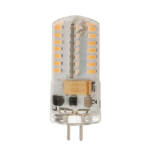 T3- G4 Bi-Pin Base 3.5W 2700K | 3000K Warm White 360° LED Bulb DIMMABLE 12V AC/DC