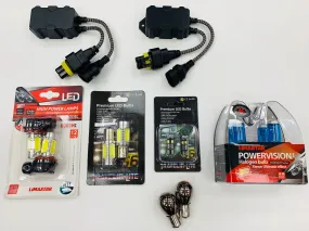 T6 Headlight & LED fog light bulb upgrade kit