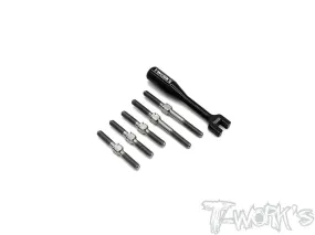 TB-229 64 Titanium Turnbuckle Set ( For Mugen MTC2 )