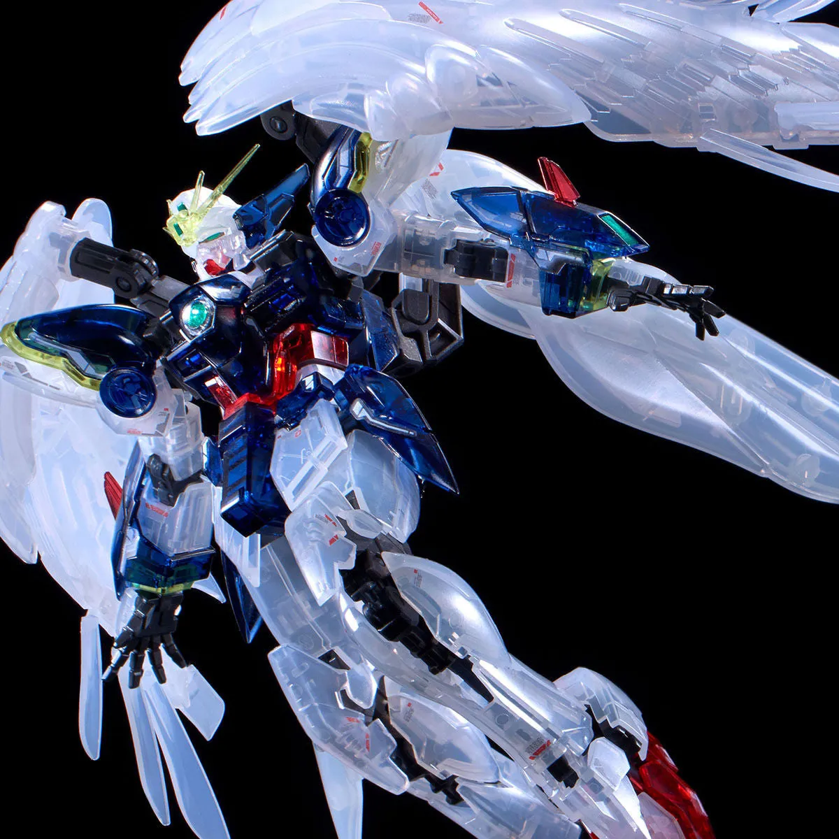 (THE GUNDAM BASE LIMITED) GUNDAM - RG 1/144 WING GUNDAM ZERO EW [CLEAR COLOR]