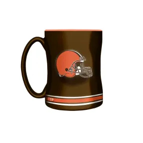 The Sports Vault NFL Cleveland Browns 14oz Sculpted Mug