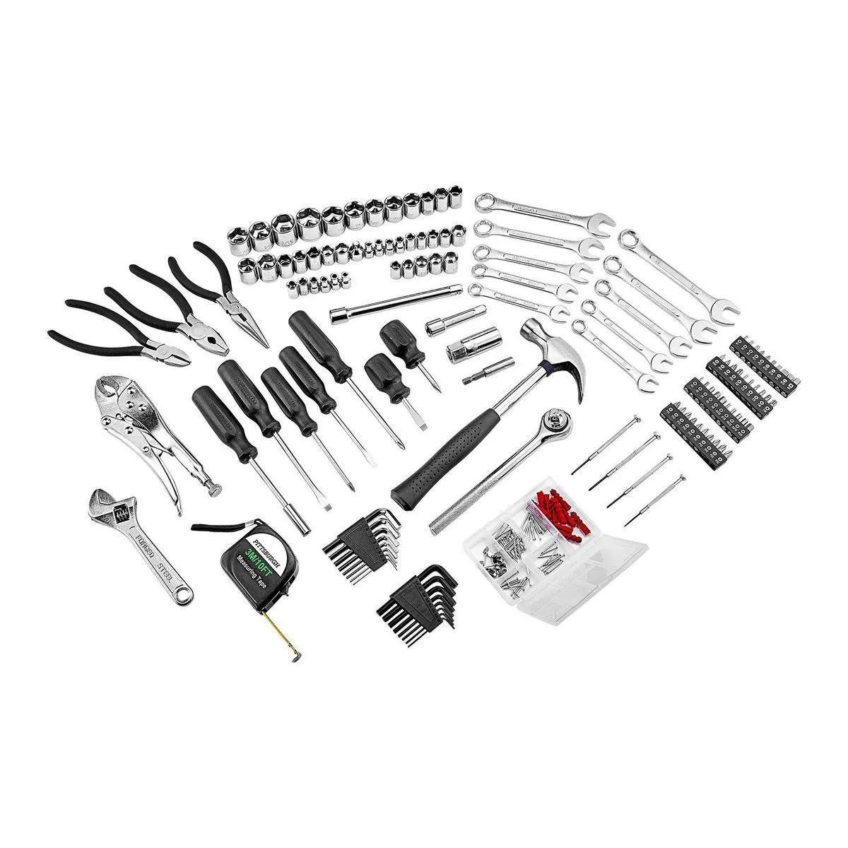 Tool Set with Case, 130 Piece