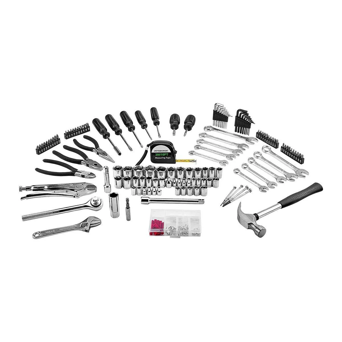 Tool Set with Case, 130 Piece