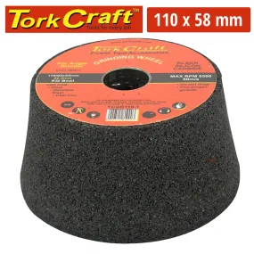 TORK CRAFT GRINDING WHEEL 110X58 M22 BORE - BOWL#36 - ANGLE GRINDER TCGR110-1