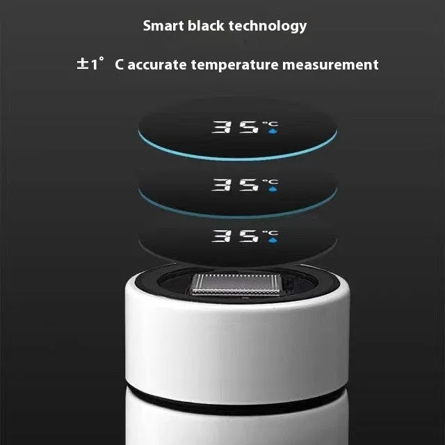 Vacuum Cup intelligent Temperature Display 304 Stainless Steel