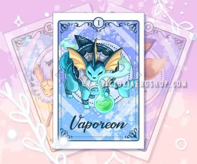 Vaporeon Witch Fine Art Print