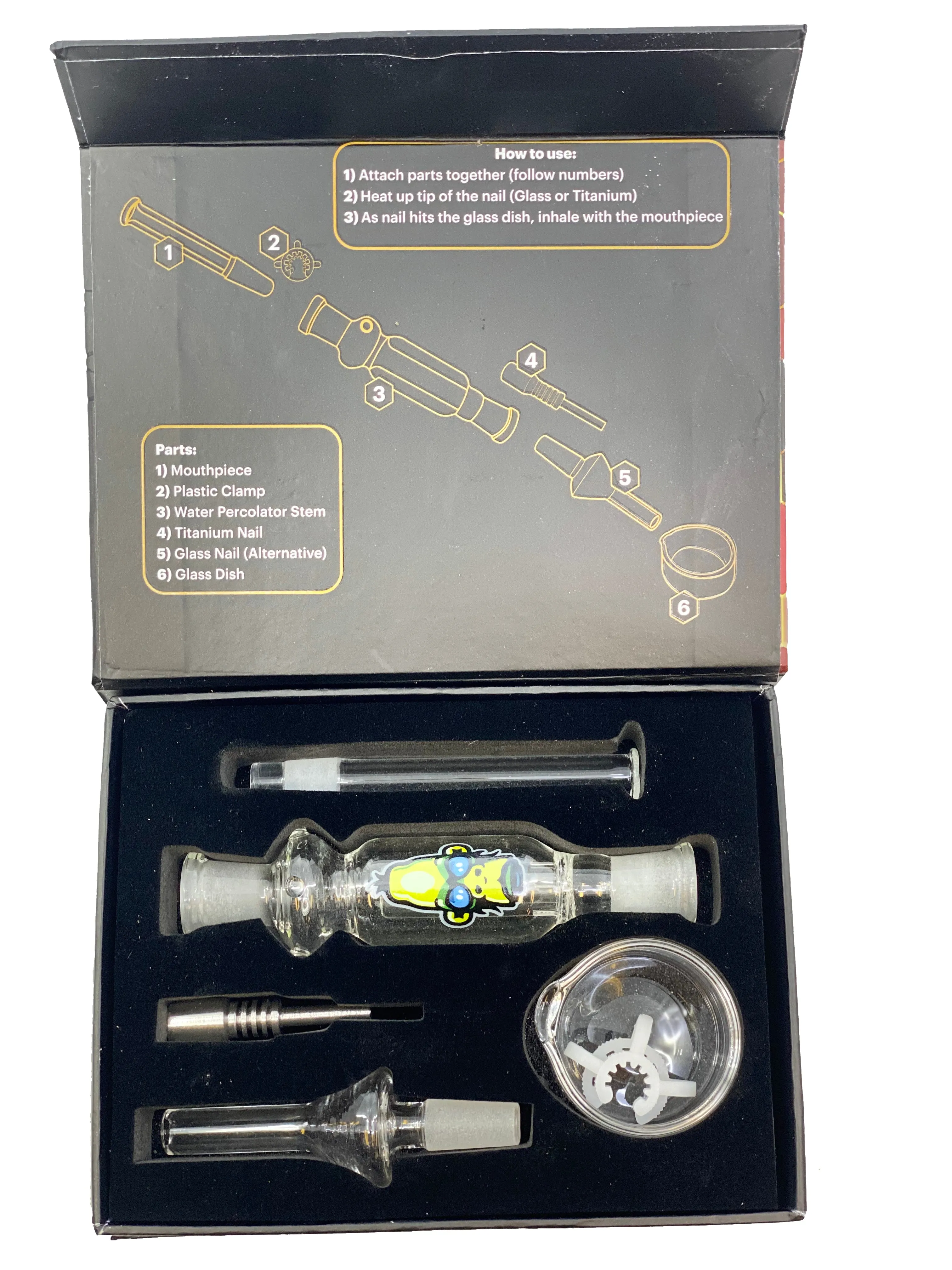 Vaporizer to Go: Space King Glass Nectar Collector Kit