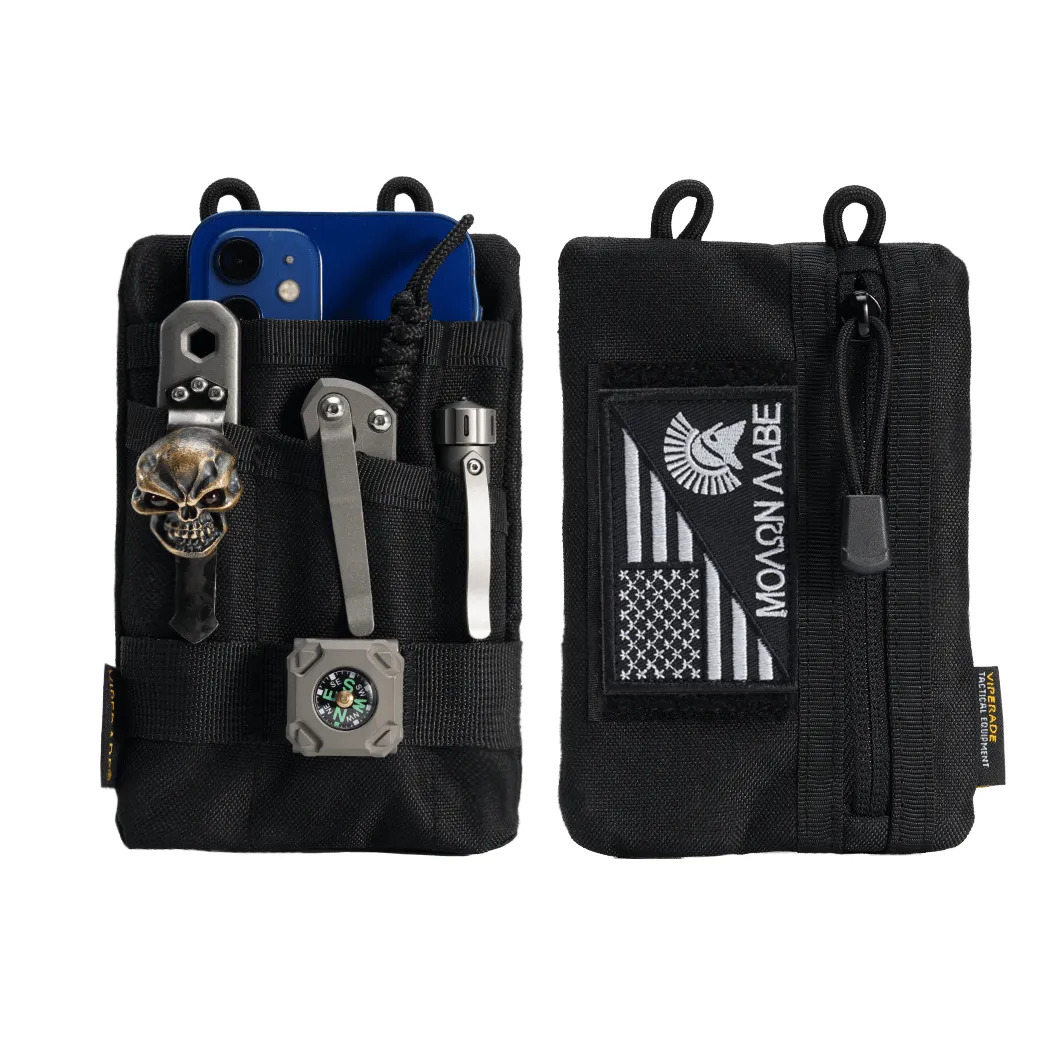 VE1-P EDC Tool Organizer Pouch with Velcro for Patches