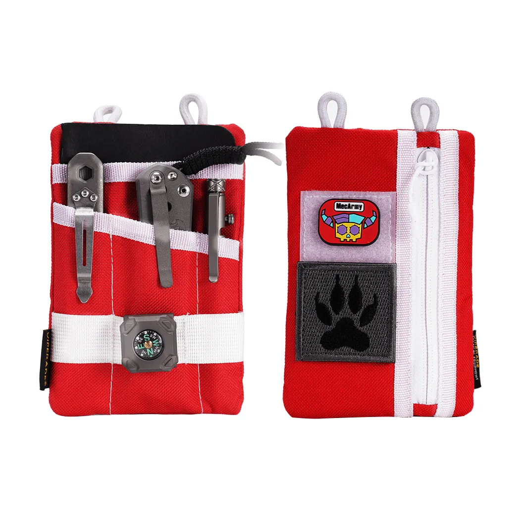 VE1-P EDC Tool Organizer Pouch with Velcro for Patches