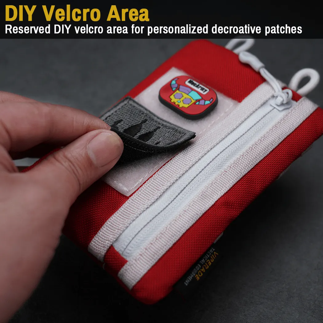 VE1-P EDC Tool Organizer Pouch with Velcro for Patches