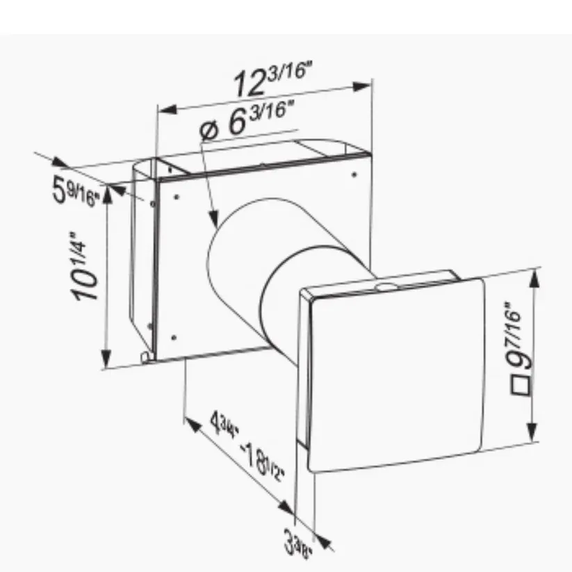 Vents TwinFresh Comfo RA1-50-2 "PureAir" Ductless Energy Recovery Ventilator Bundle