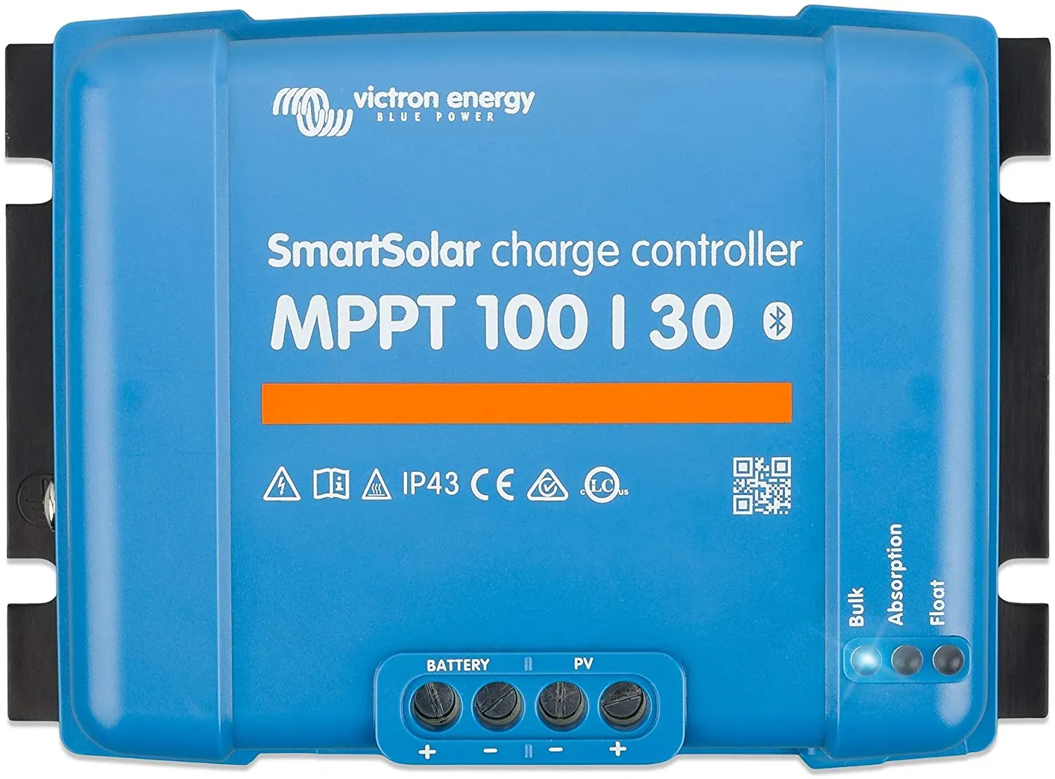 Victron Energy SmartSolar MPPT 100V 30 amp 12/24-Volt Solar Charge Controller (Bluetooth)