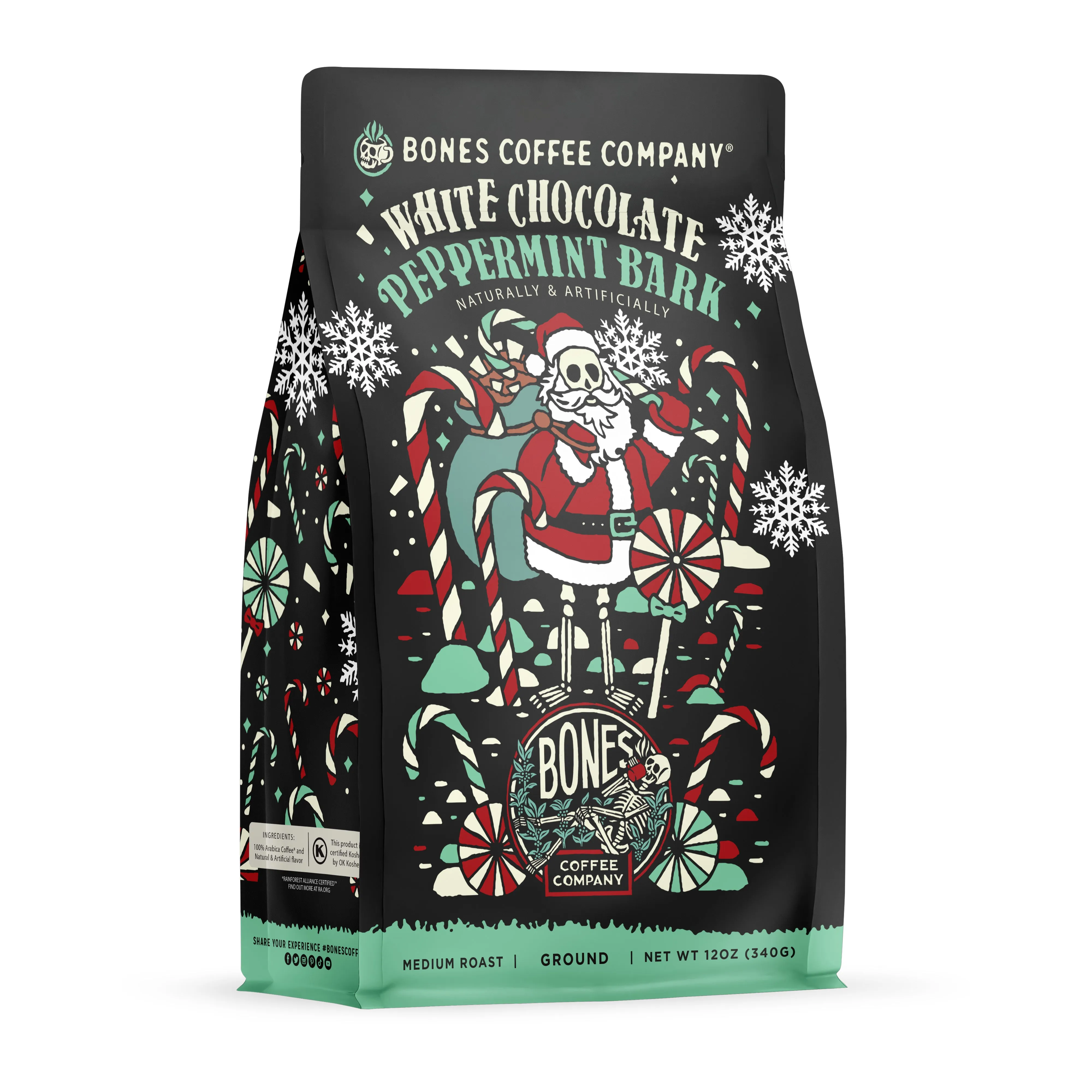 White Chocolate Peppermint Bark | 12oz