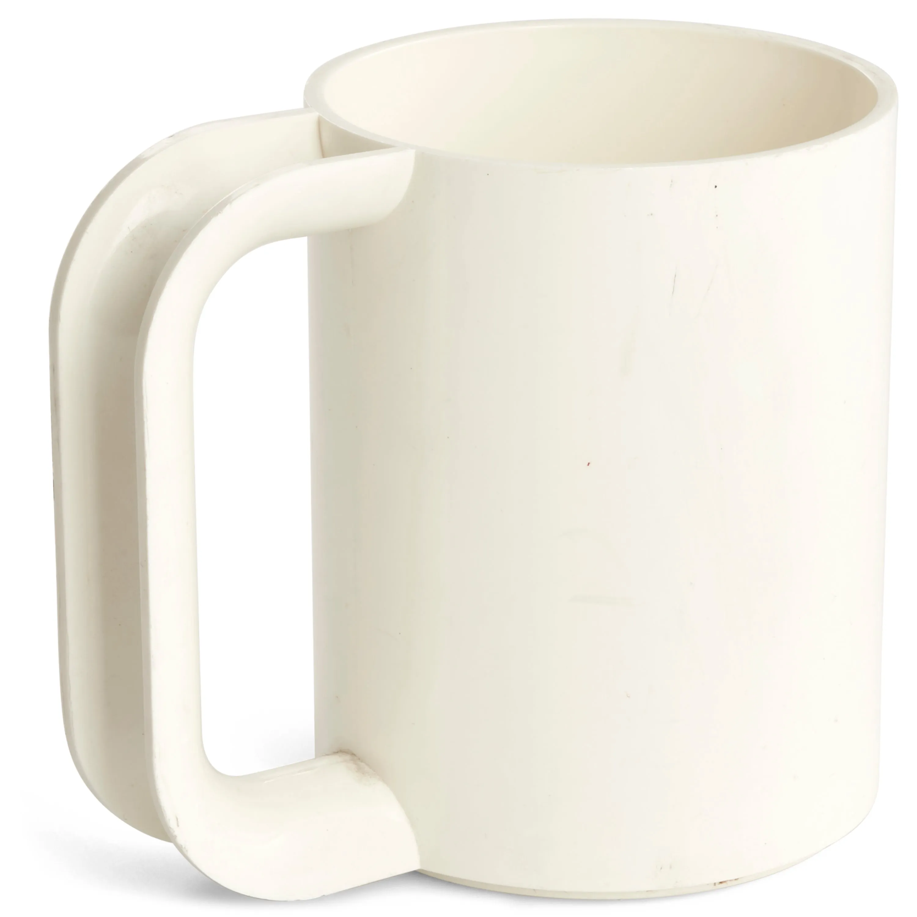 White Plastic Mug