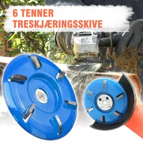 Wood cutting disc for angle grinder - 3/6 teeth