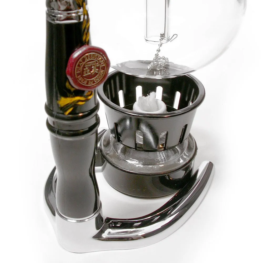 Yama Glass Tabletop Coffee Syphon (5 Cup) w Alcohol Burner/ Cloth Filter